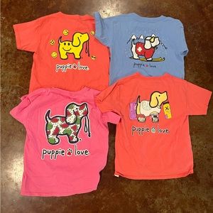 Girl YSmall t-shirts. (Bundle- 4 total). In good condition